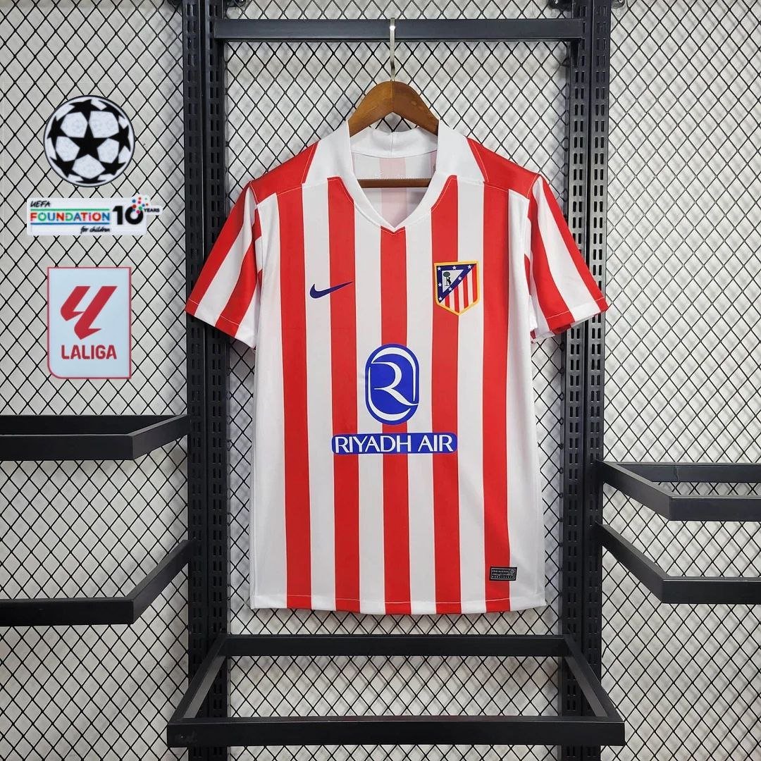 Atletico Madrid 2025 Maglia Home