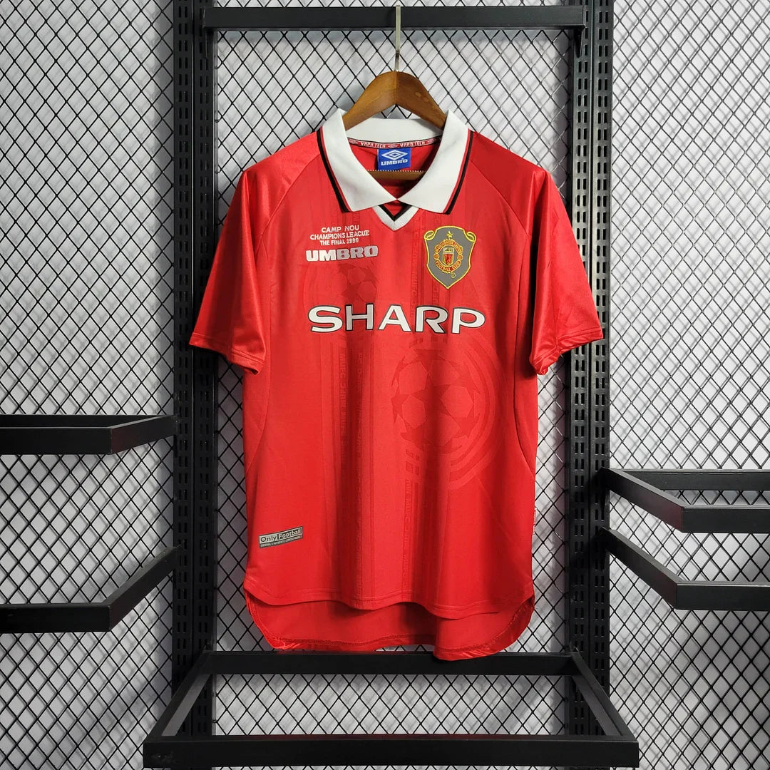 Manchester United 1999 UCL Maillot Domicile