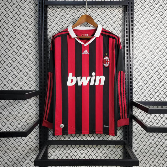 AC Milan 2009 L/S Maglia Home