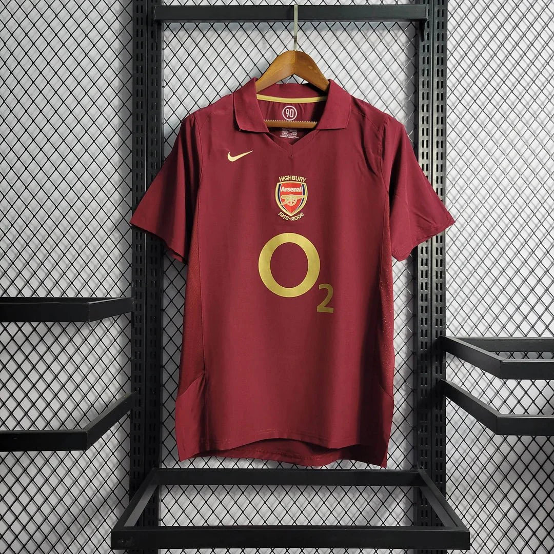 Maillot Domicile Arsenal 2005