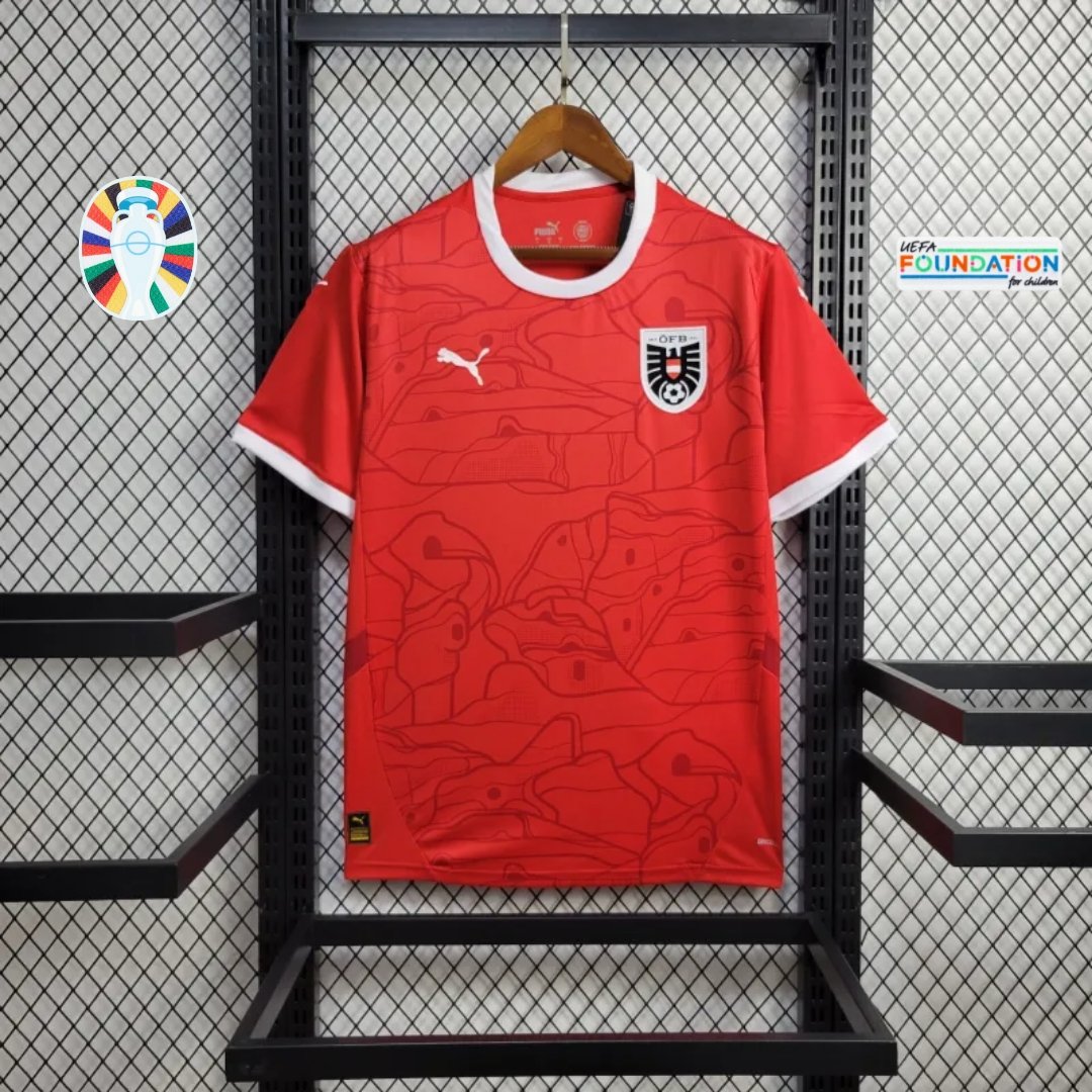 Austria 2024 Maglia Home