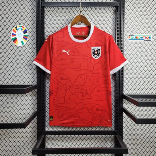 Austria 2024 Maglia Home