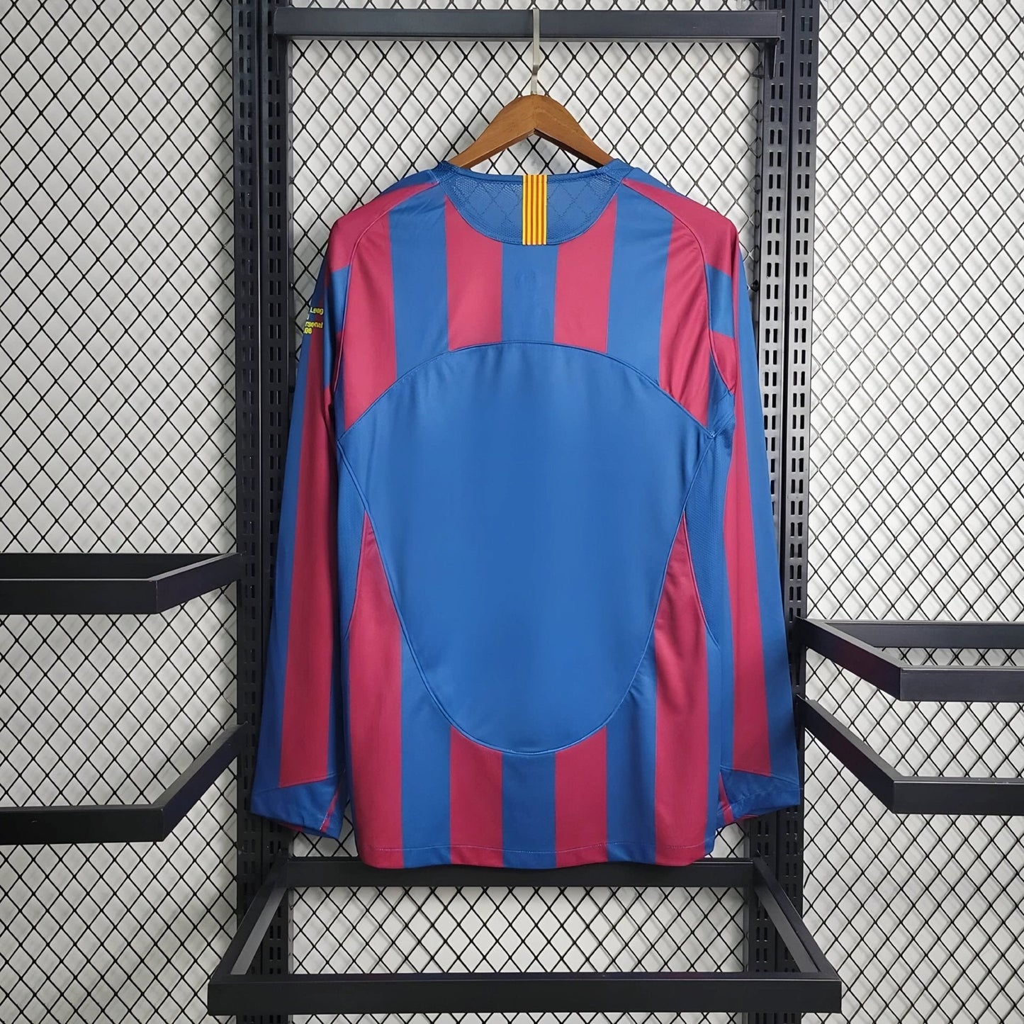 Barcellona 2005 L/S UCL Maglia Home