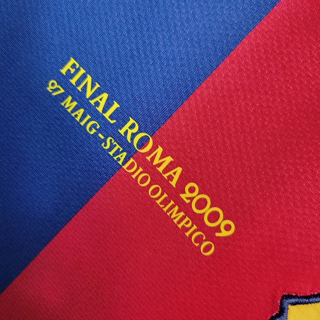 Barcellona 2008 UCL Maglia Home