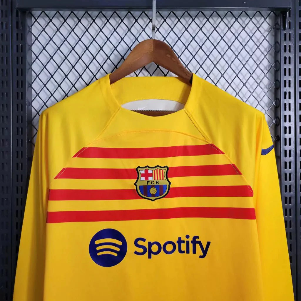 Barcellona 2023 L/S Fourth Maglia Away