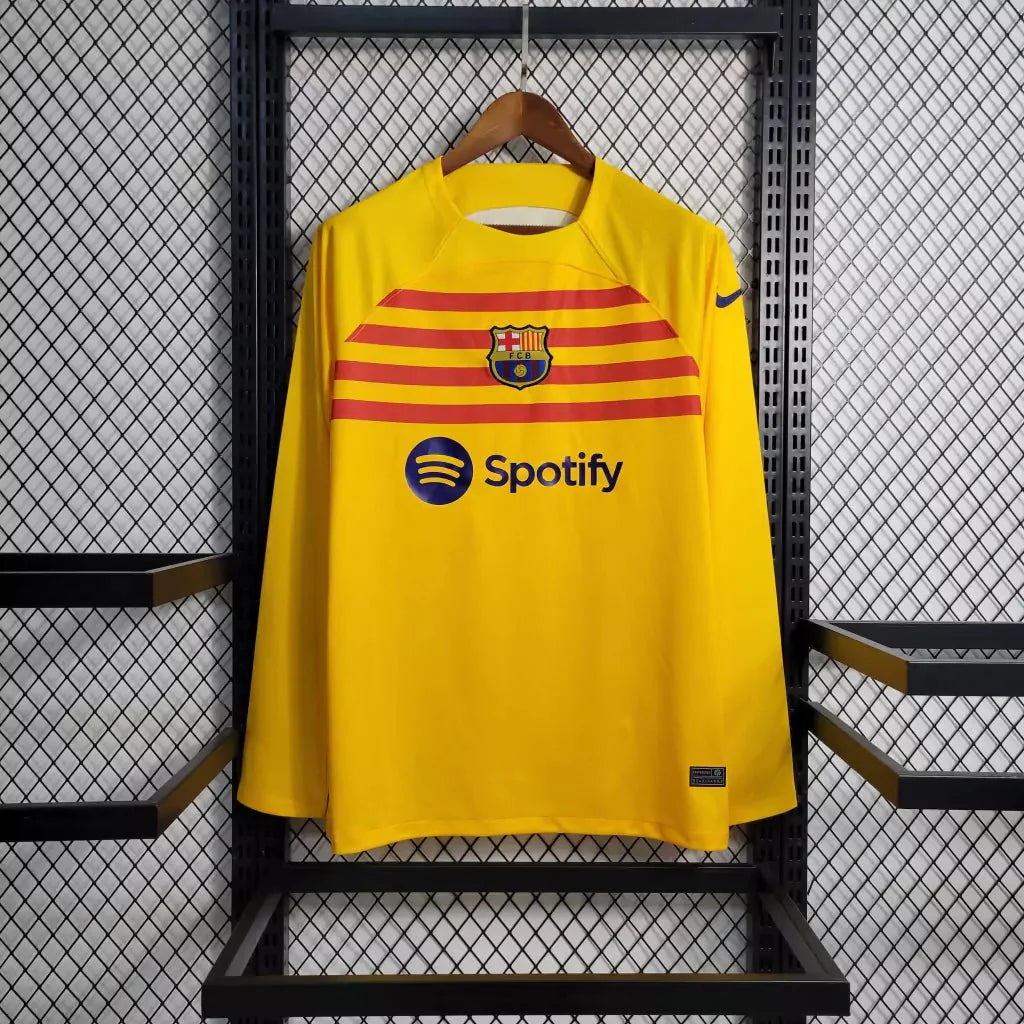 Barcellona 2023 L/S Fourth Maglia Away