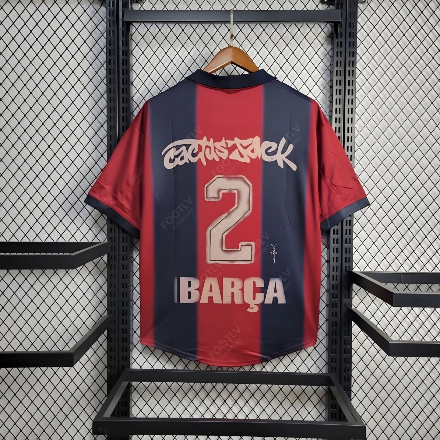 Barcellona x Travis Scott 2024 Skeleton Special Maglia