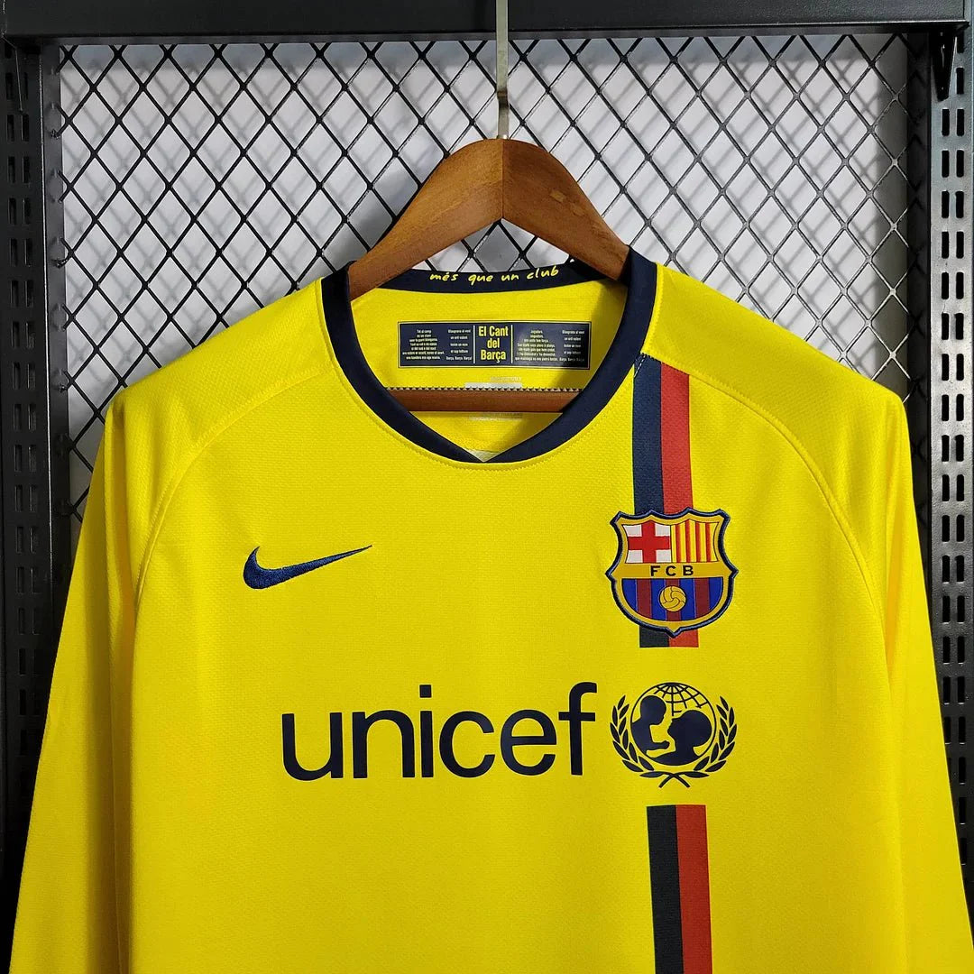 Barcellona 2008 L/S Maglia Away
