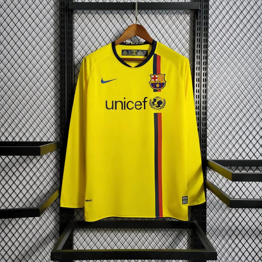 Barcelone 2008 Maillot Extérieur Manches Longues