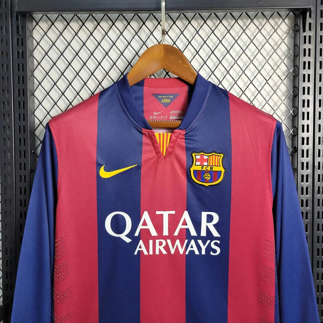 Barcellona 2014 Home L/S UCL Maglia