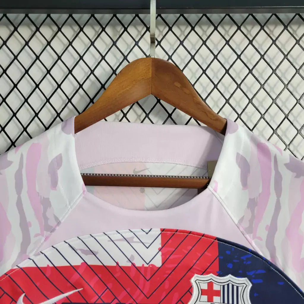 Barcellona 2023 Pink Training Maglia