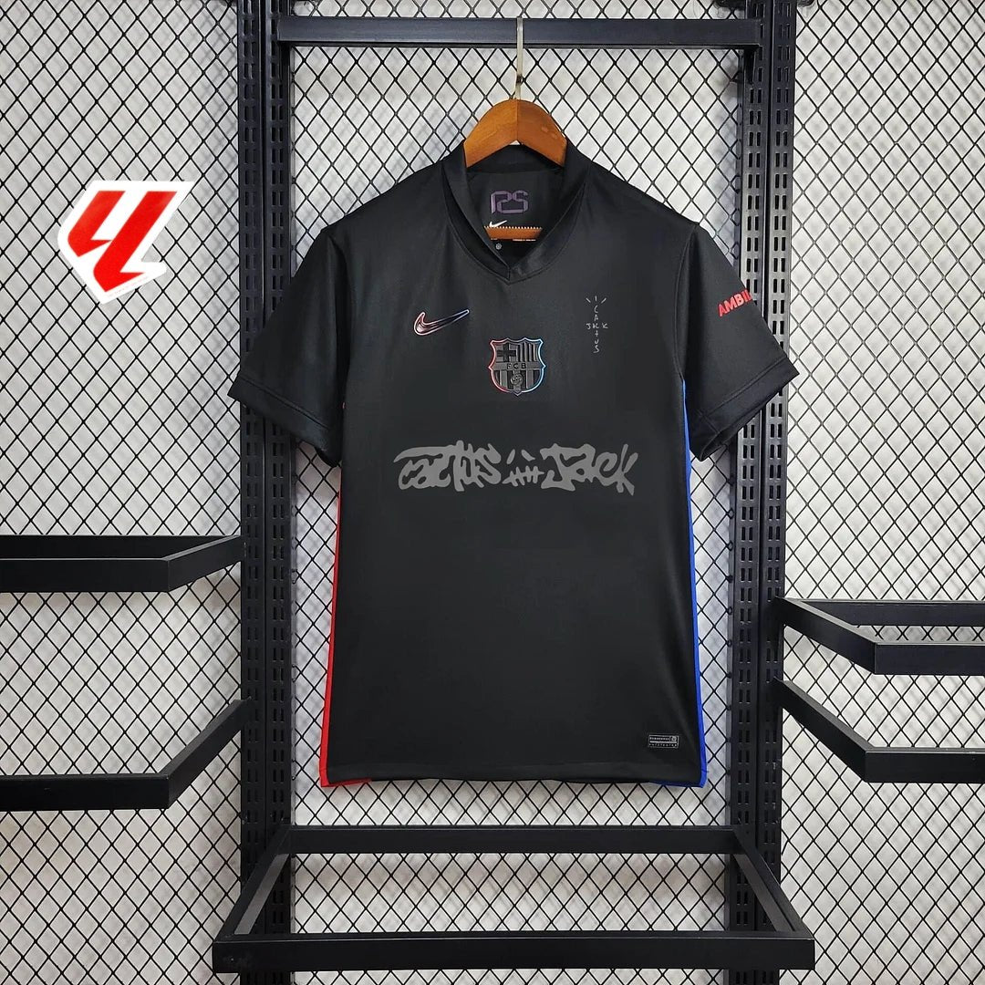 Barcelone x Travis Scott 2024 Maillot Extérieur Spécial