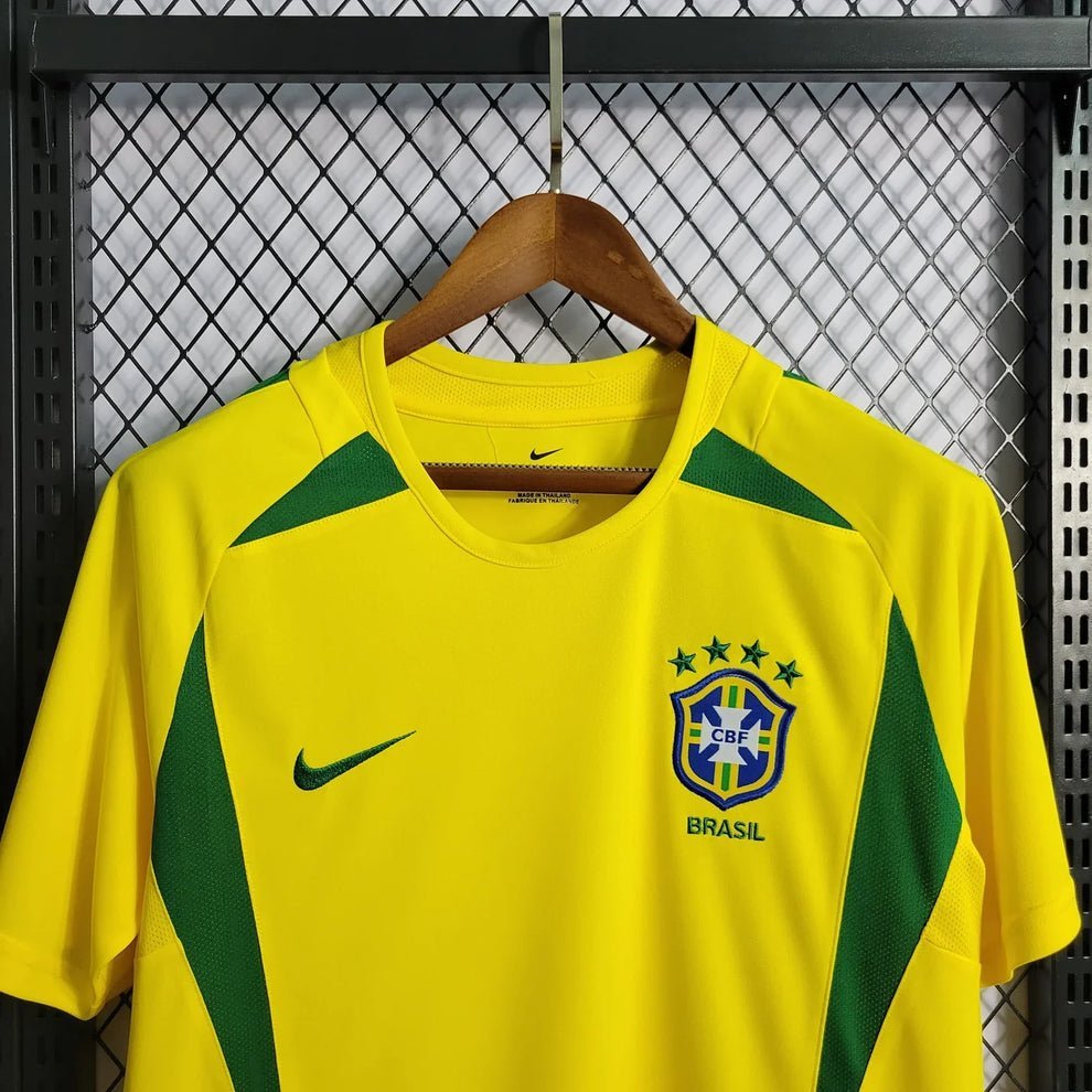 Brésil 2002 Maillot Domicile