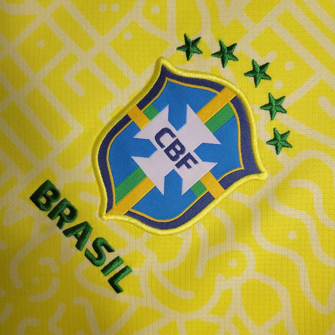 Brasile 2024 Maglia Home