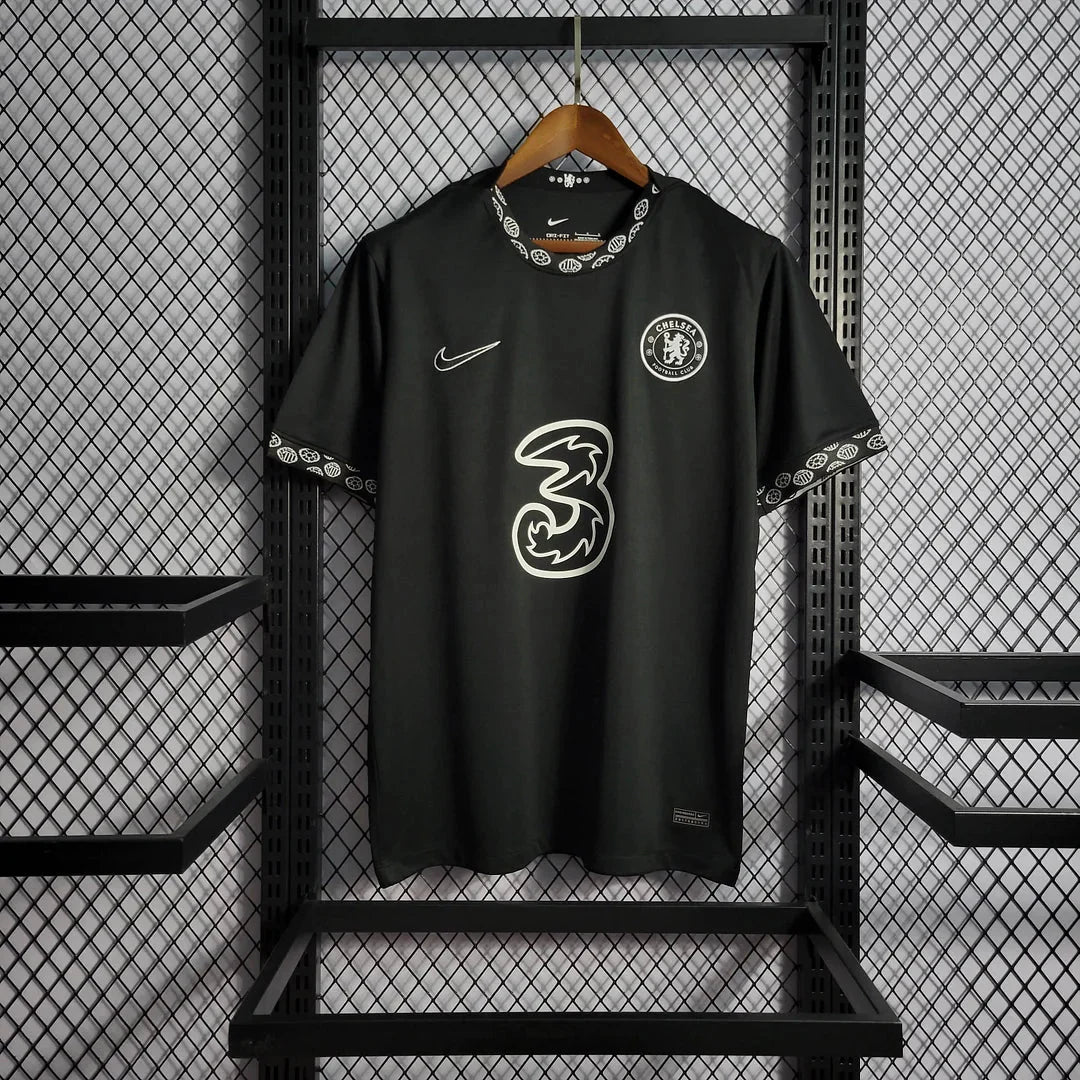 Maillot d'entraînement Chelsea 2022 noir