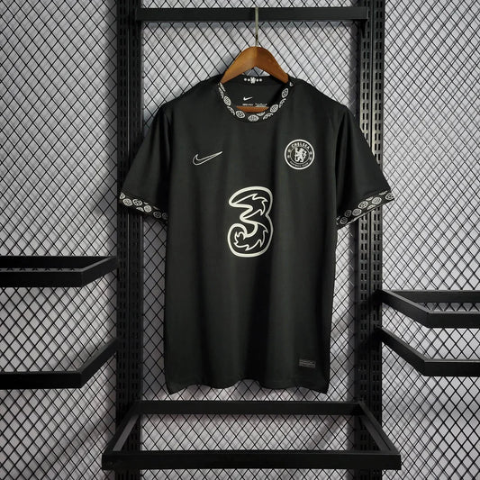 Chelsea 2022 Training Black Maglia