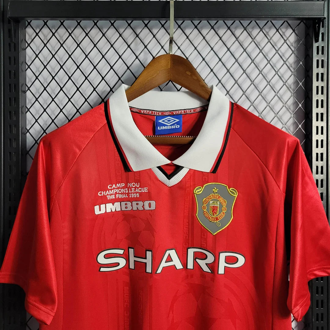 Manchester United 1999 UCL Maillot Domicile