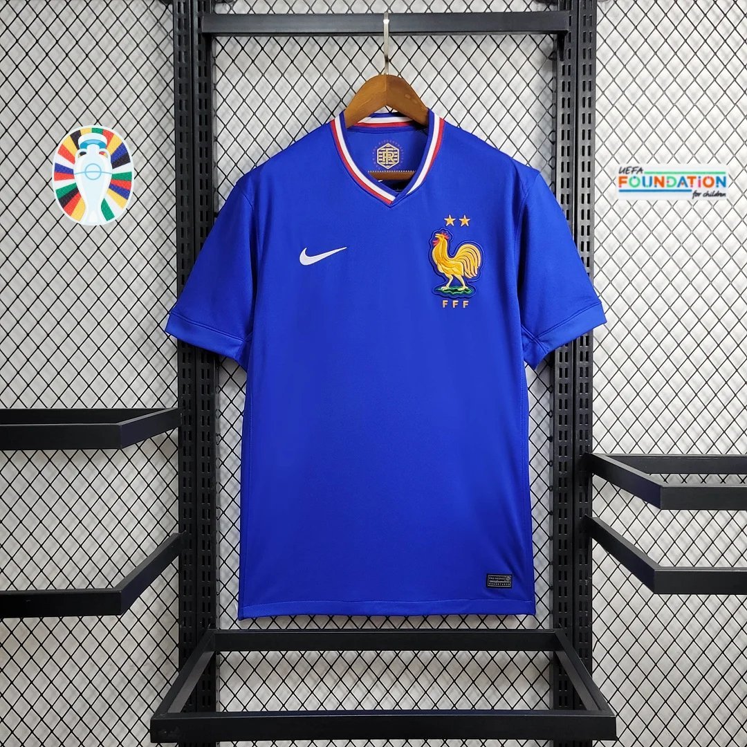 Francia 2024 Maglia Home