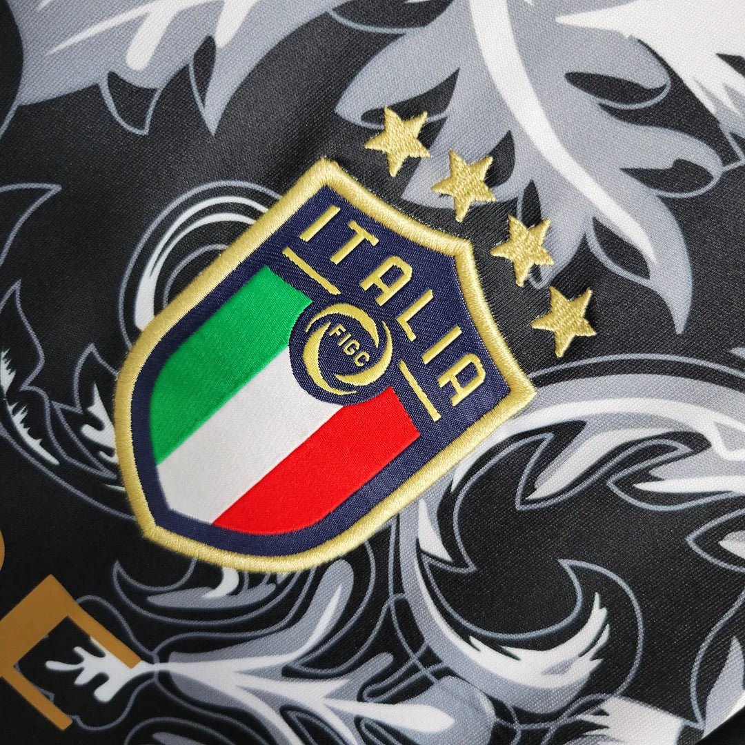 Italia × Versace 2024 Black Special Maglia