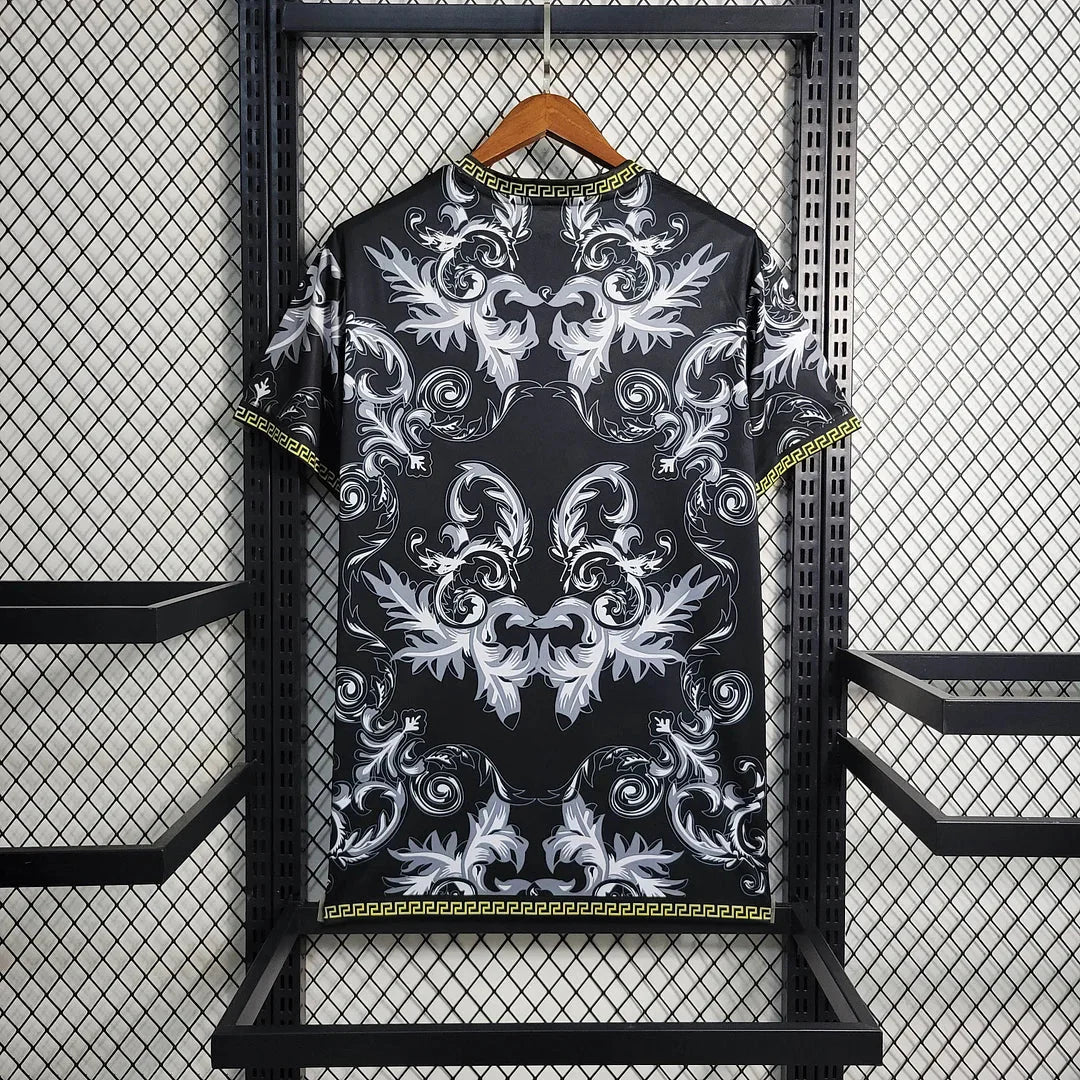 Italia × Versace 2024 Black Special Maglia