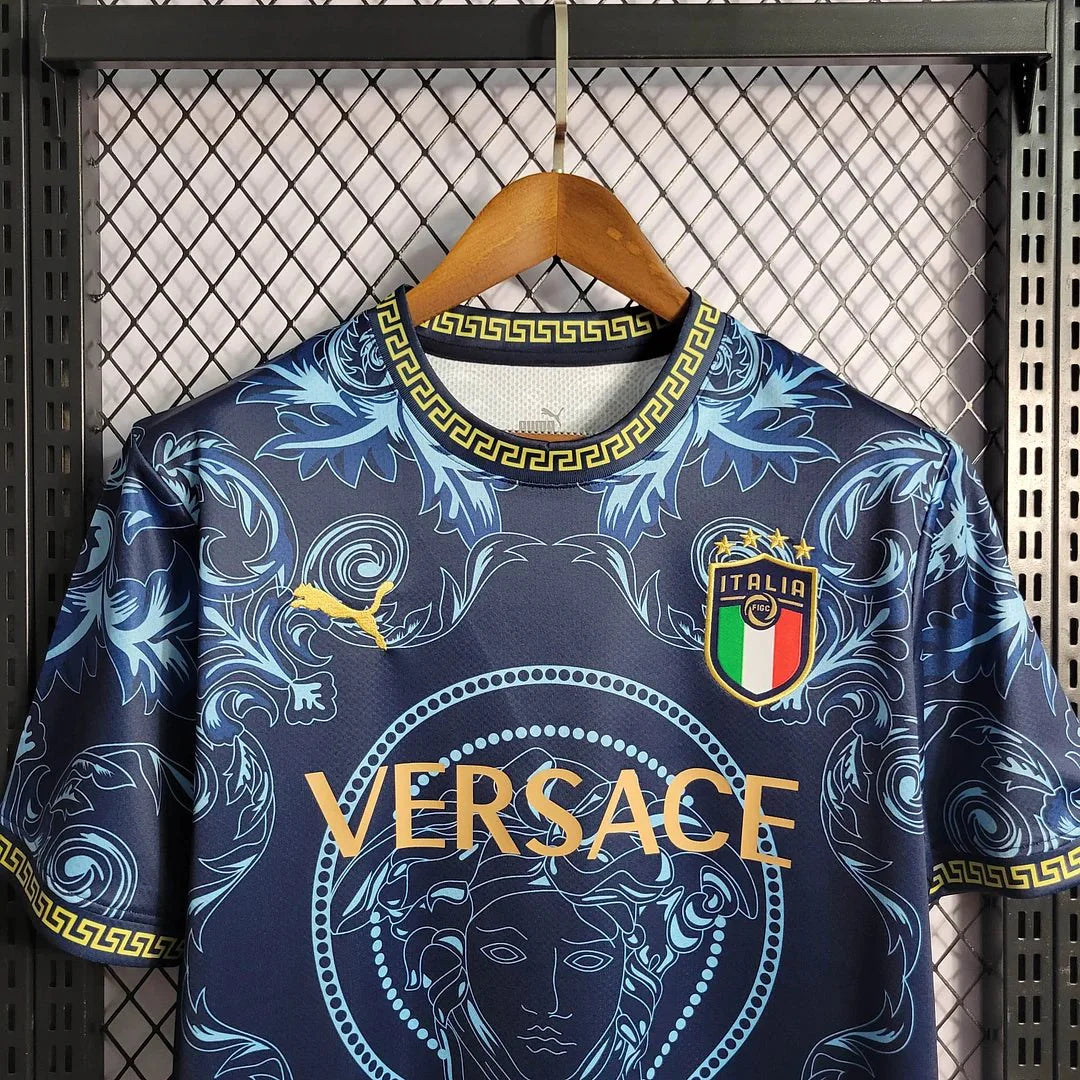 Italia Versace 2024 Blue Special Maglia