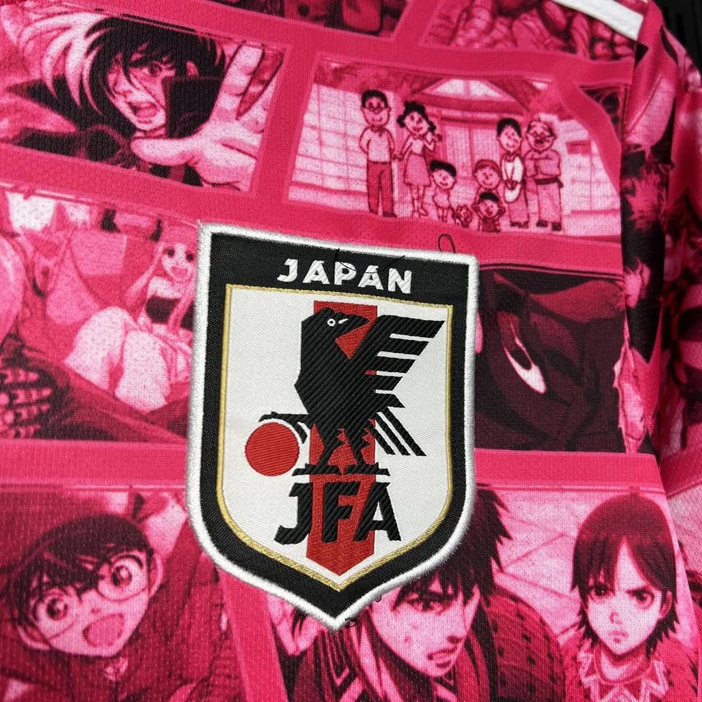Giappone × Anime Pink Maglia