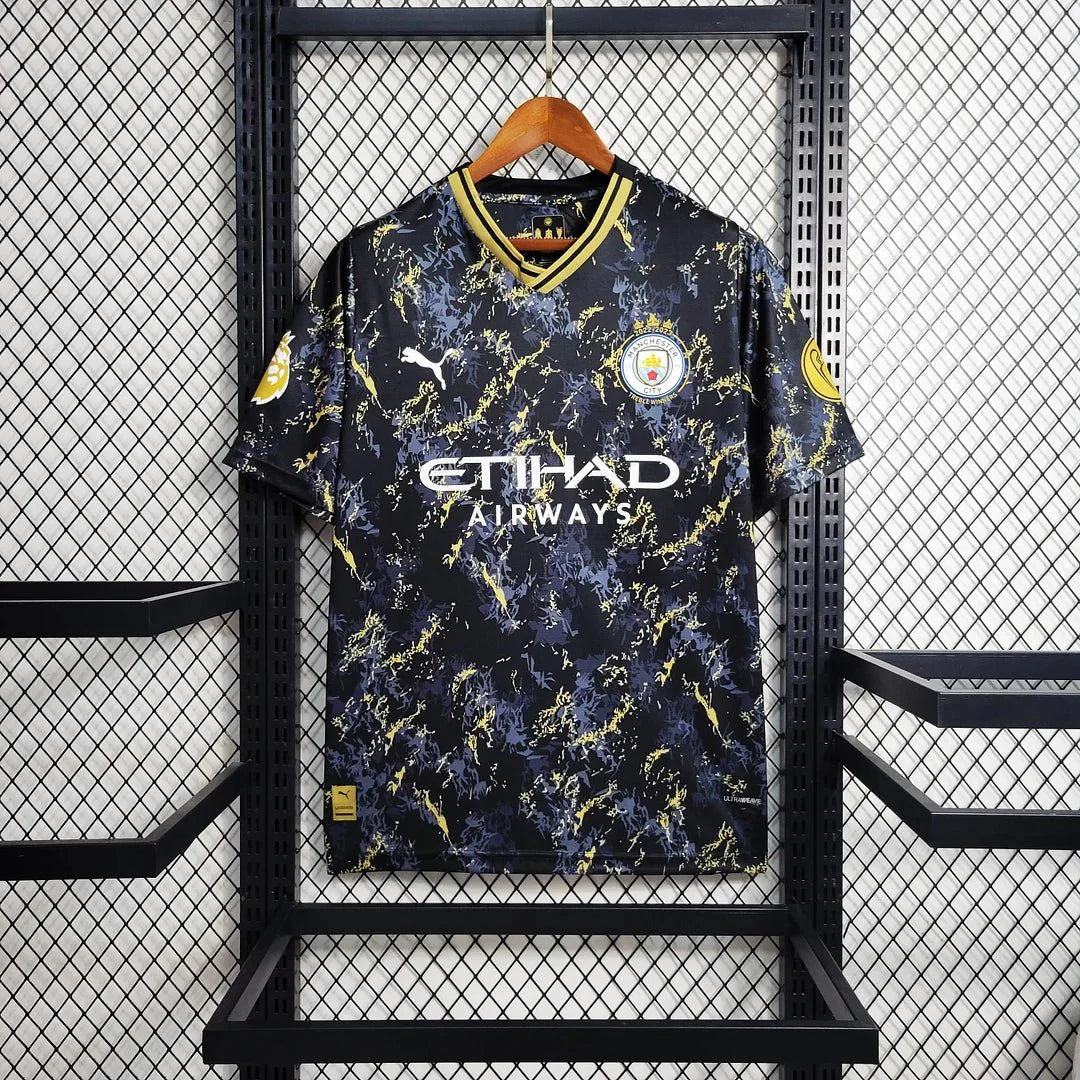 Manchester City Maillot Spécial Champions 2023