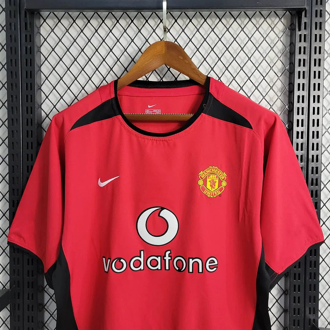 Manchester United 2002 Maillot Domicile