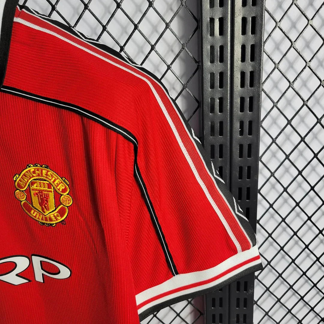 Manchester United 1998 Maillot Domicile