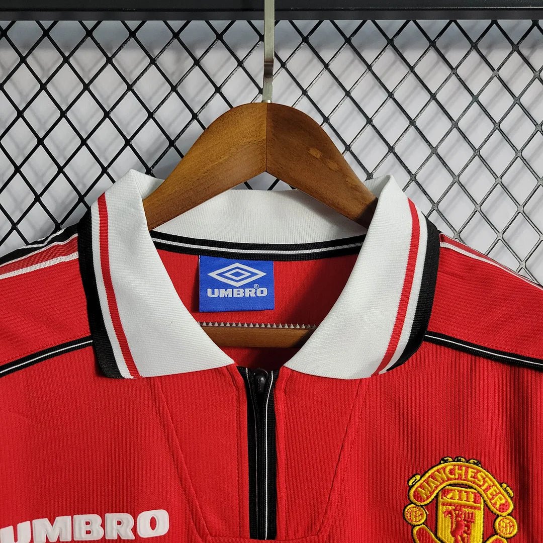 Manchester United 1998 Maillot Domicile