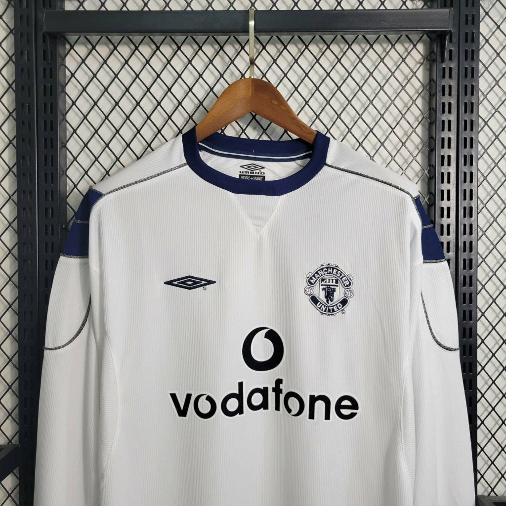 Manchester United 1999 Maillot Extérieur Manches Longues