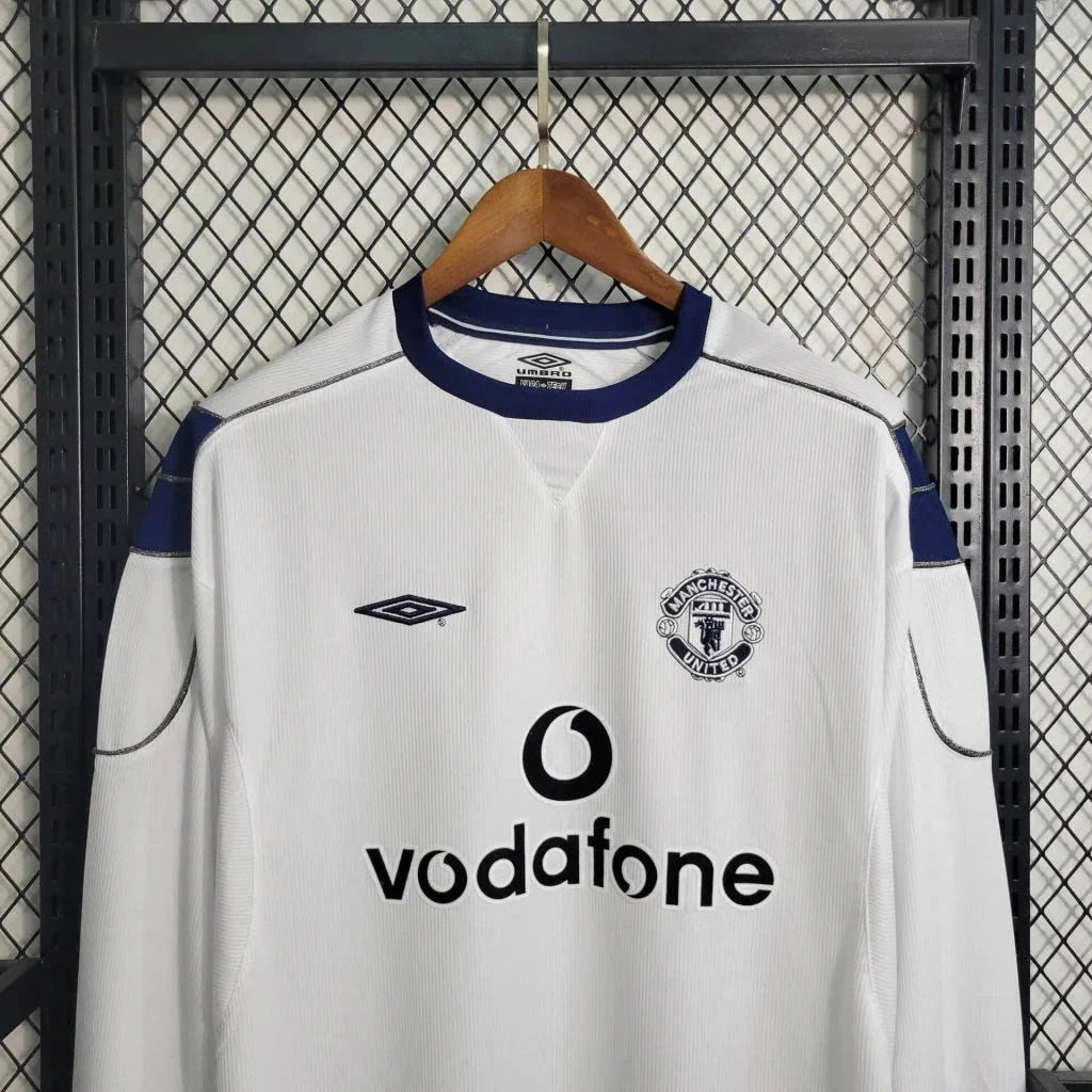 Manchester United 1999 Maillot Extérieur Manches Longues