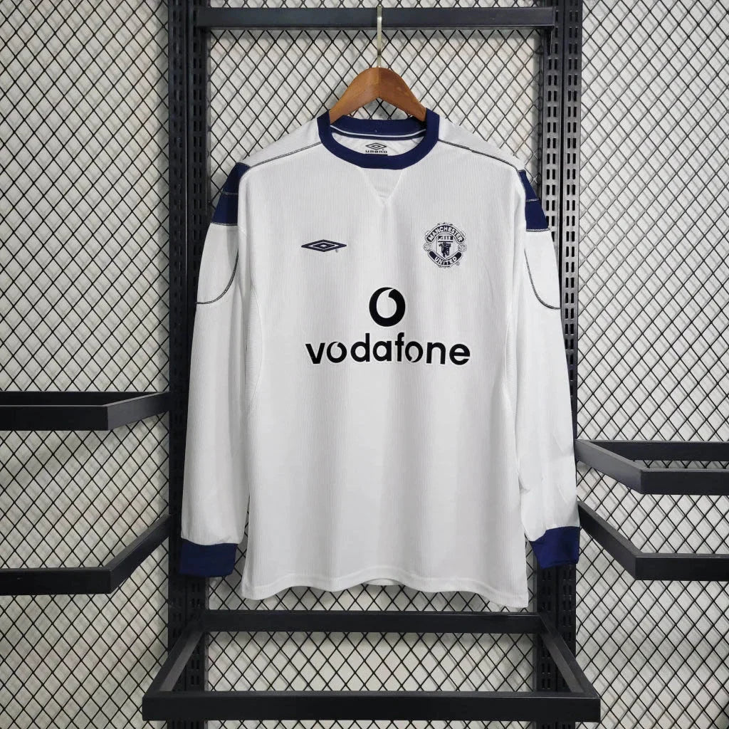 Manchester United 1999 Maillot Extérieur Manches Longues