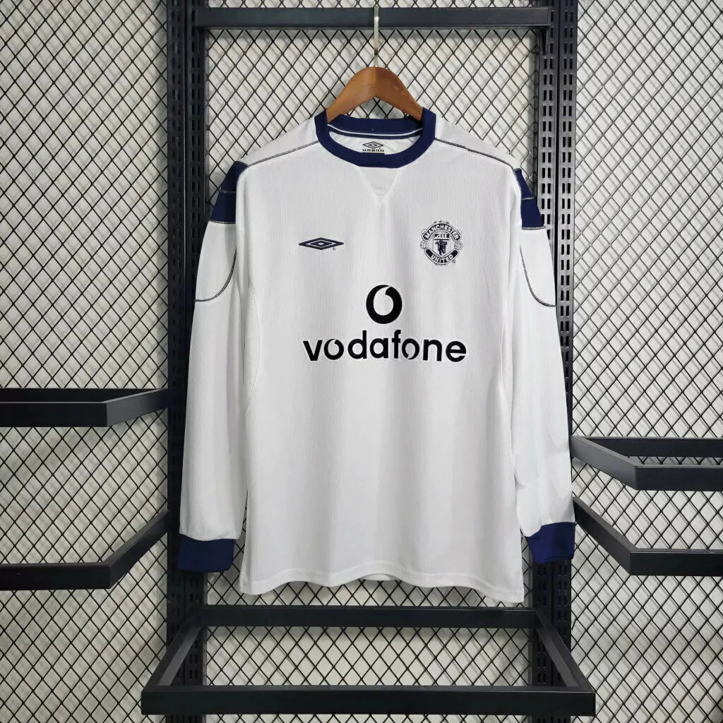 Manchester United 1999 Maillot Extérieur Manches Longues