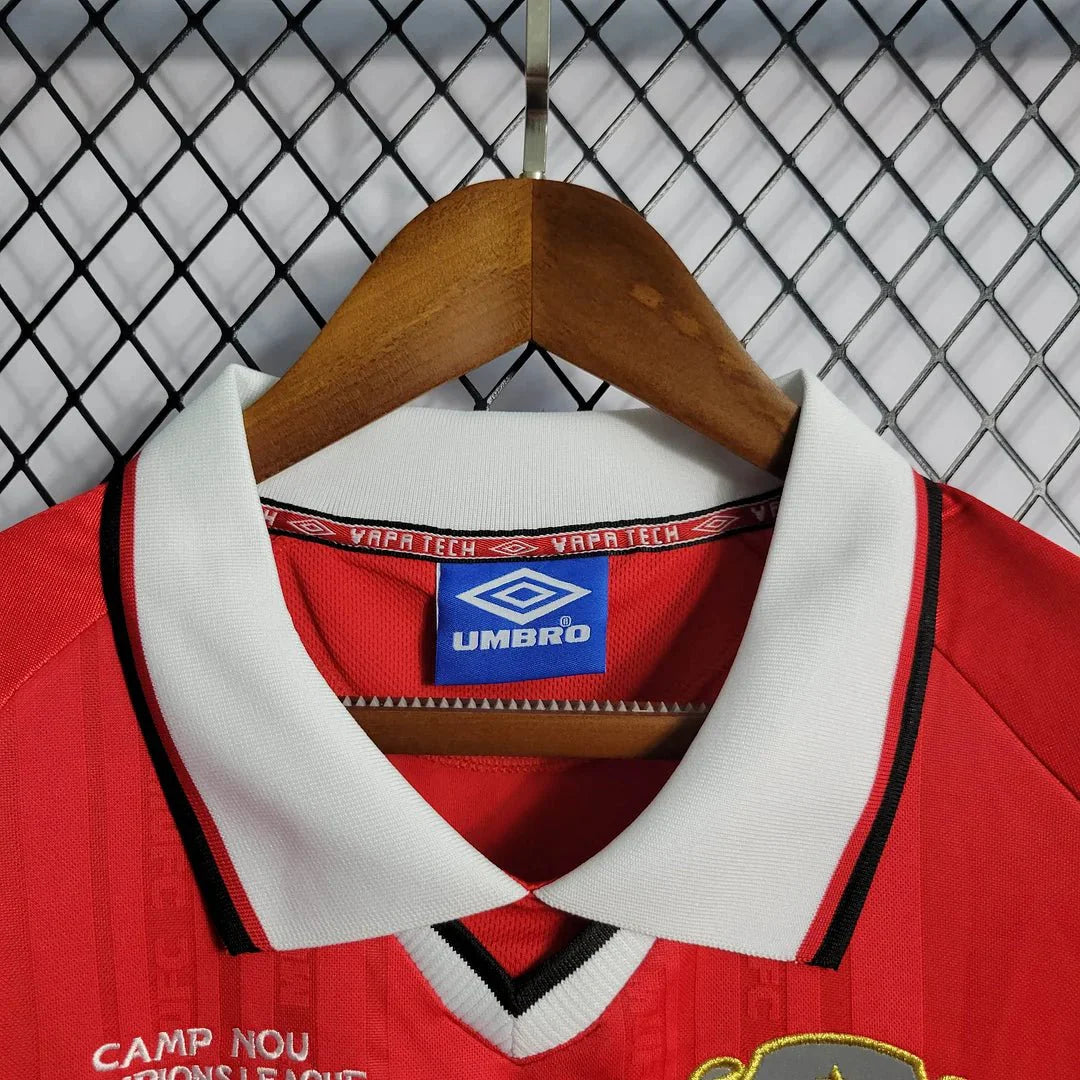 Manchester United 1999 UCL Maillot Domicile