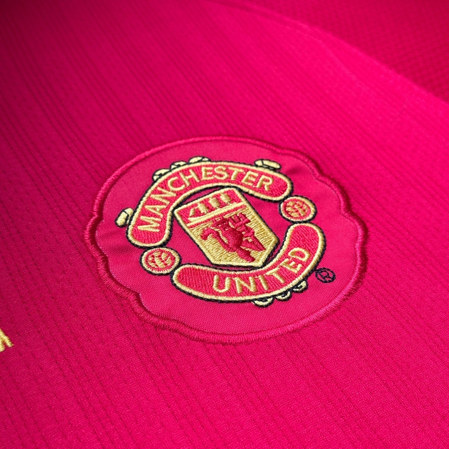 Maillot domicile Manchester United 2007 L/S UCL