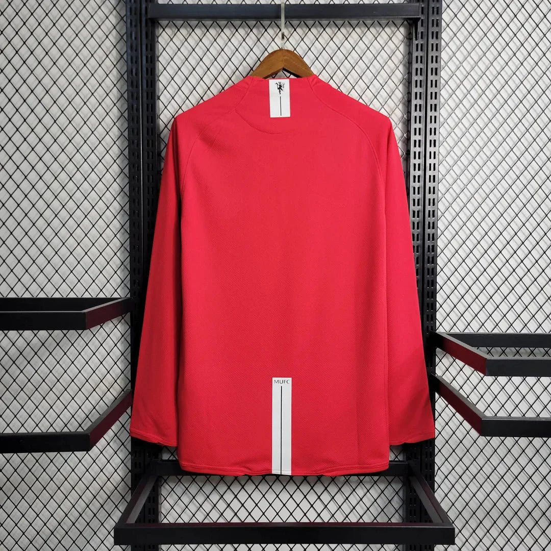 Maillot domicile Manchester United 2007 L/S UCL