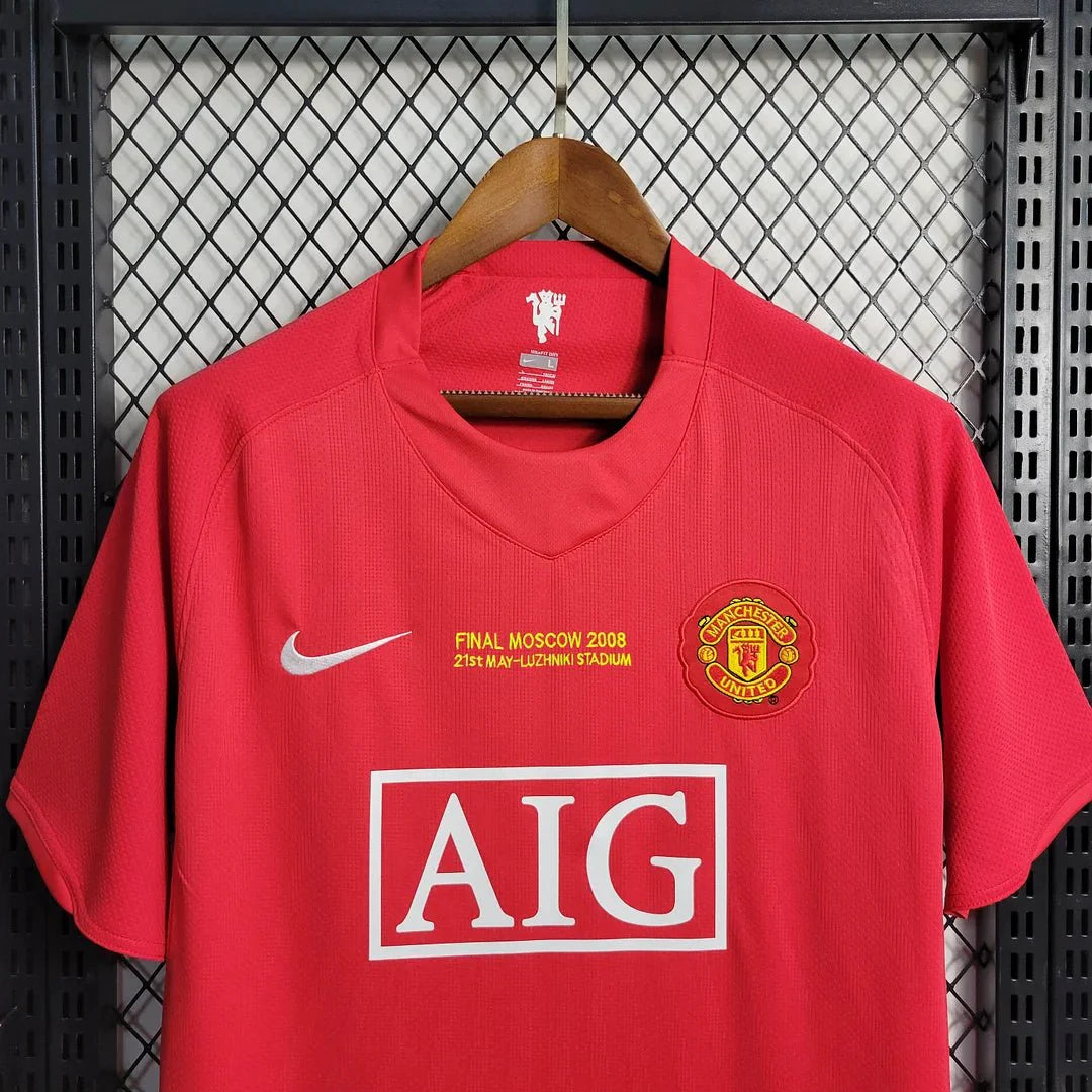 Maillot Domicile Manchester United UCL 2007