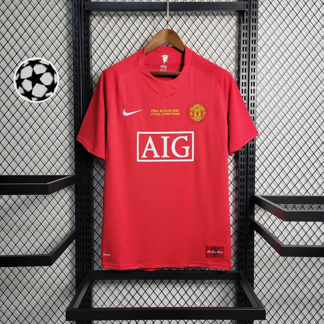 Maillot Domicile Manchester United UCL 2007