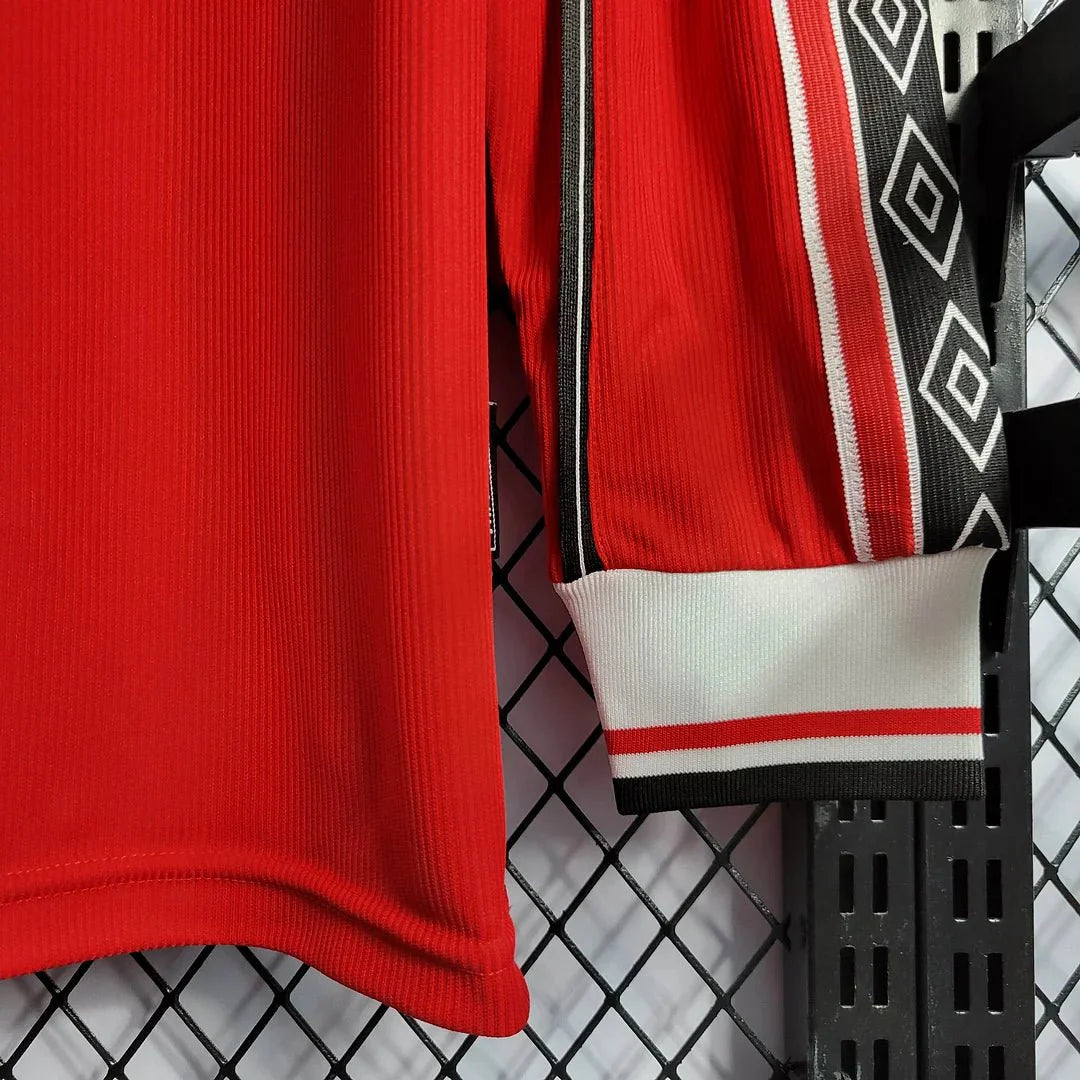 Manchester United 2008 Maillot domicile manches longues