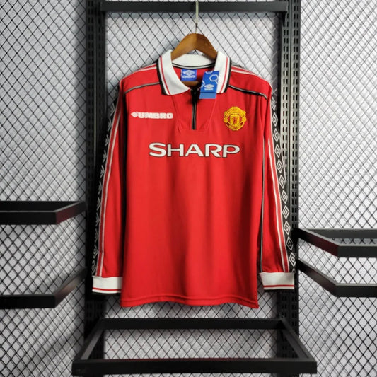 Manchester United 2008 L/S Maglia Home