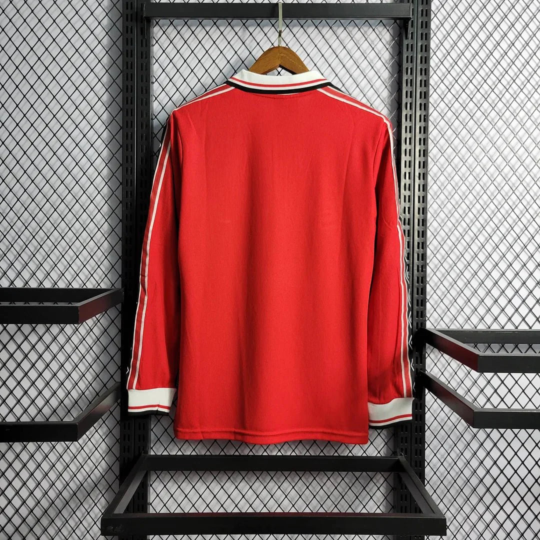 Manchester United 2008 Maillot domicile manches longues