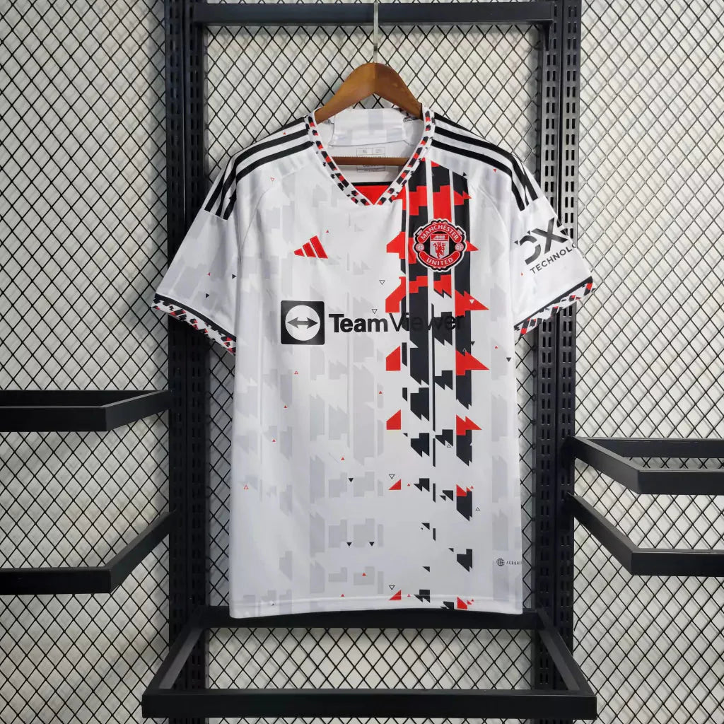 Manchester United 2023 Maillot Spécial Blanc