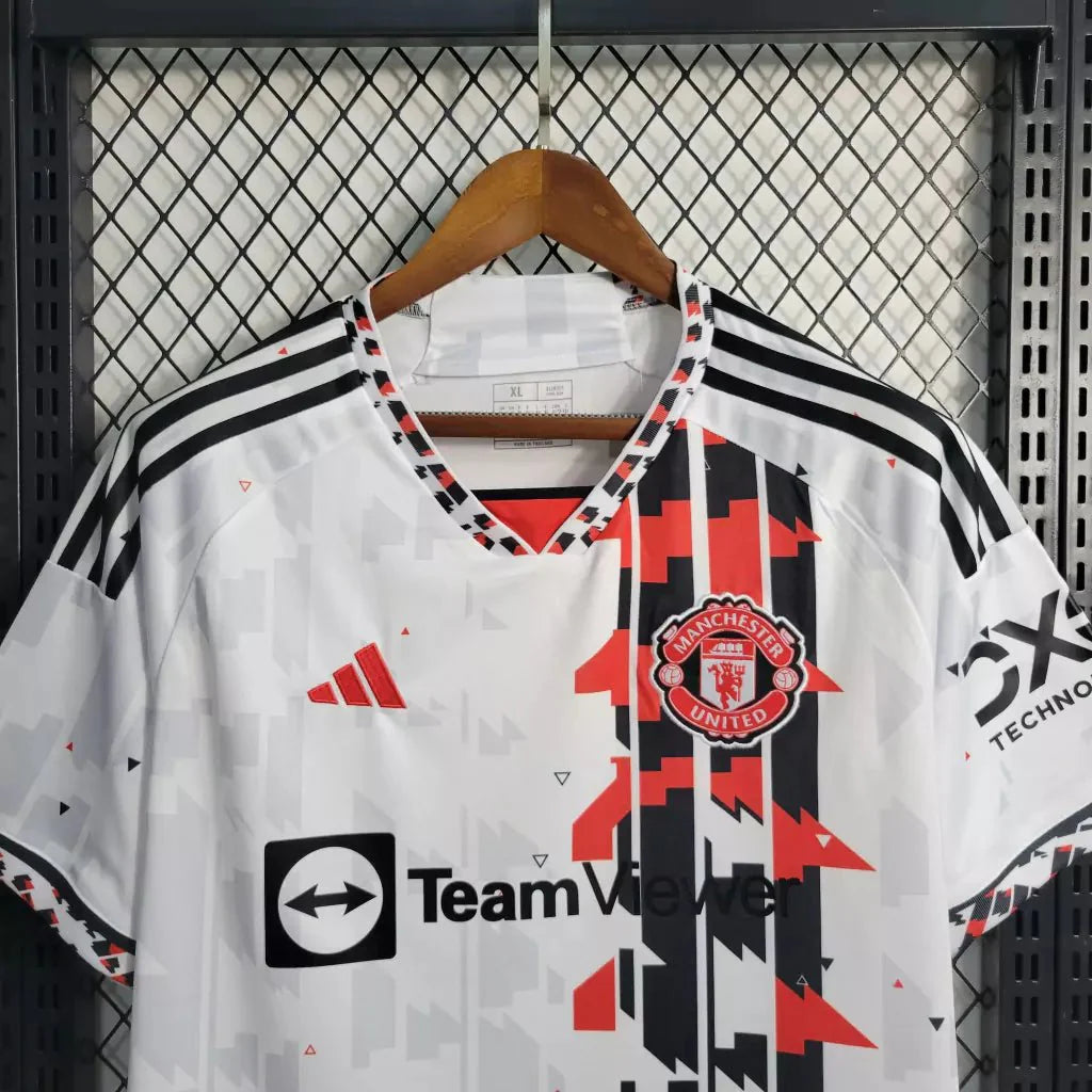 Manchester United 2023 Maillot Spécial Blanc