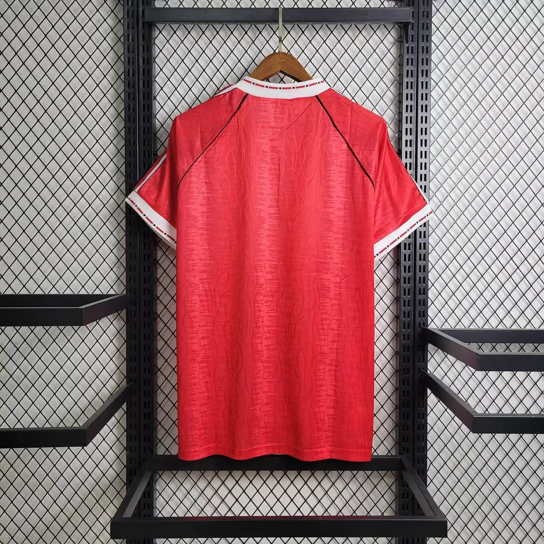 Manchester United 1990 Maillot Domicile
