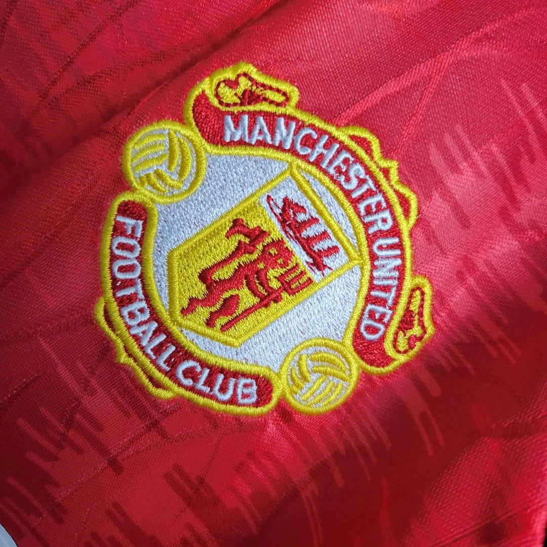 Manchester United 1990 Maillot Domicile