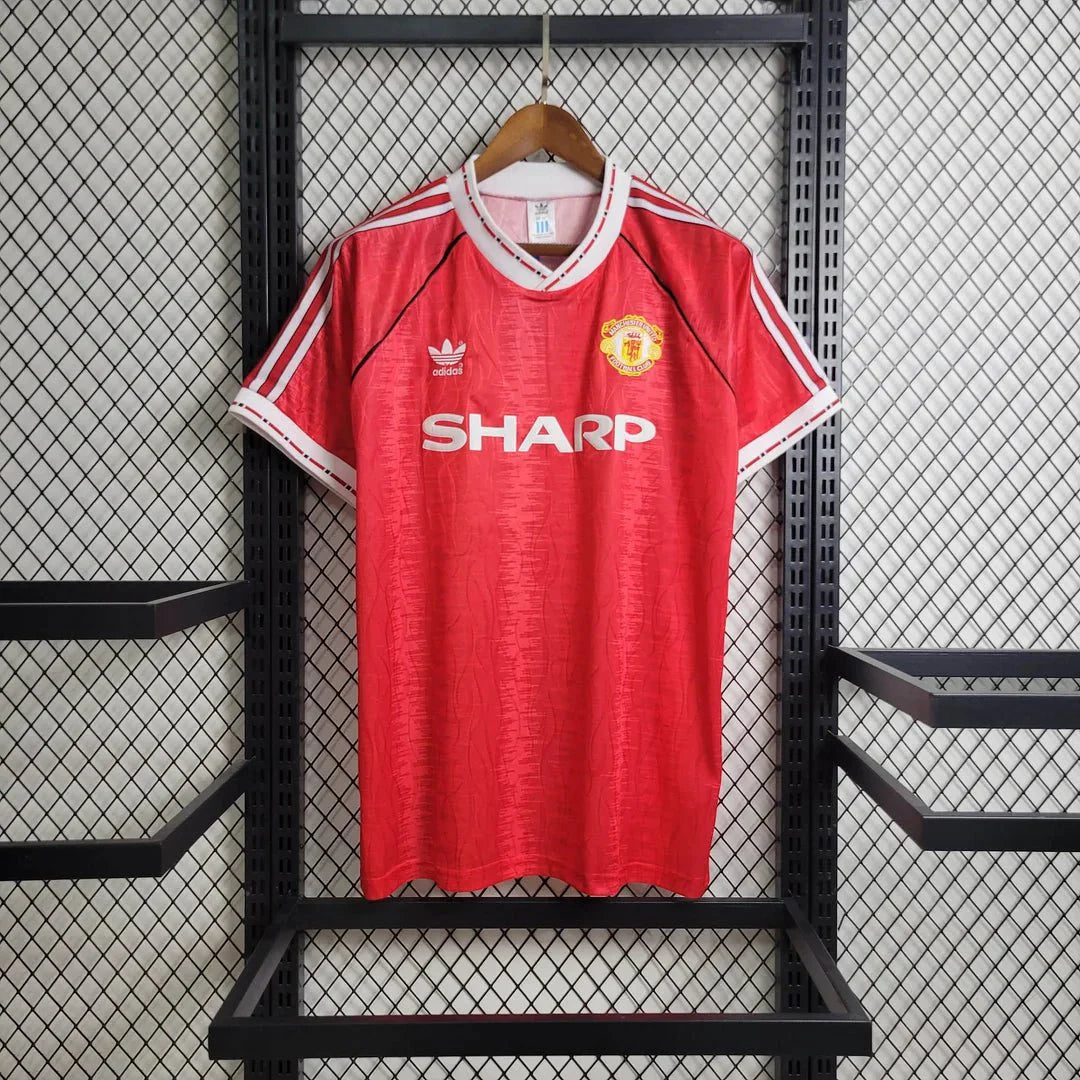 Manchester United 1990 Maillot Domicile