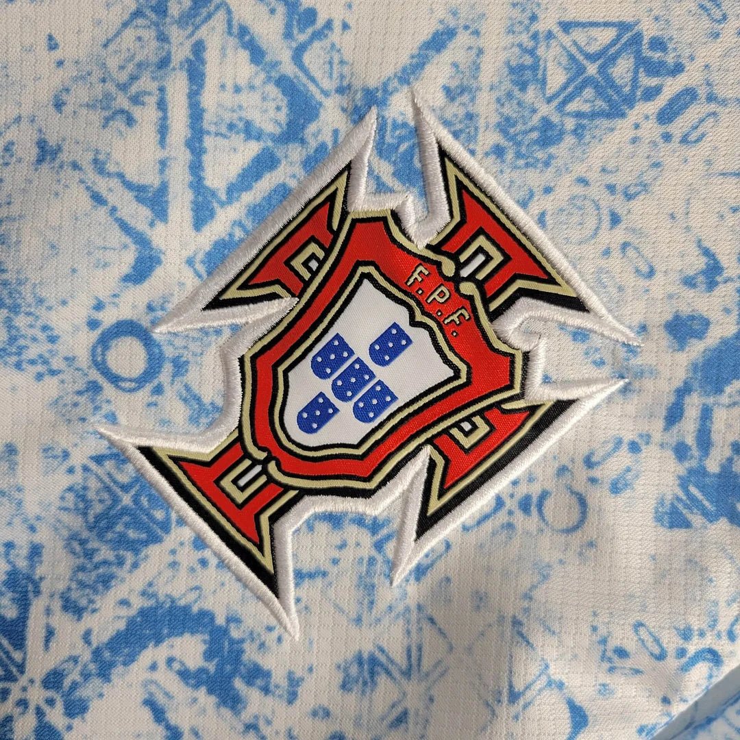 Portugal 2024 Maillot Extérieur Manches Longues