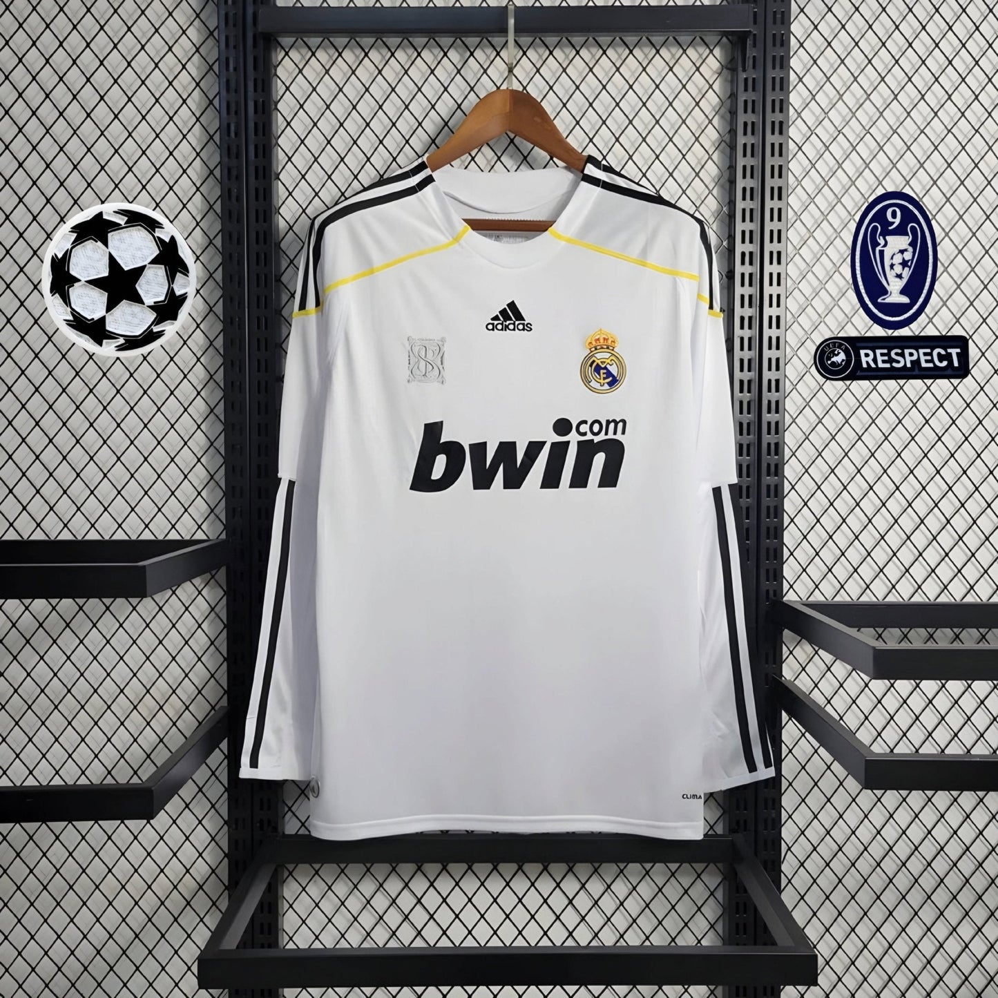 Real Madrid 2009 L/S Maglia Home