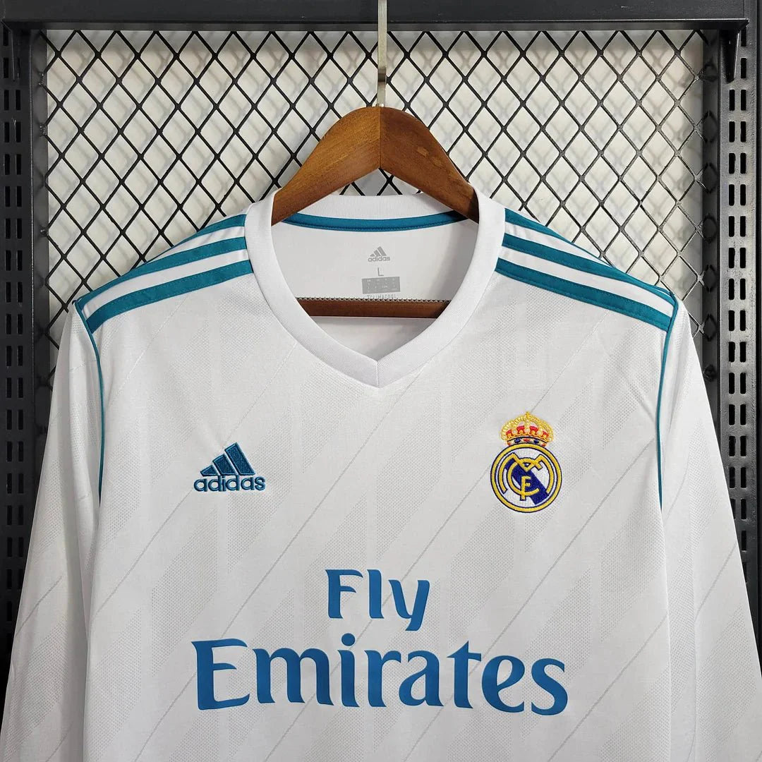 Real Madrid 2017 L/S Maglia Home